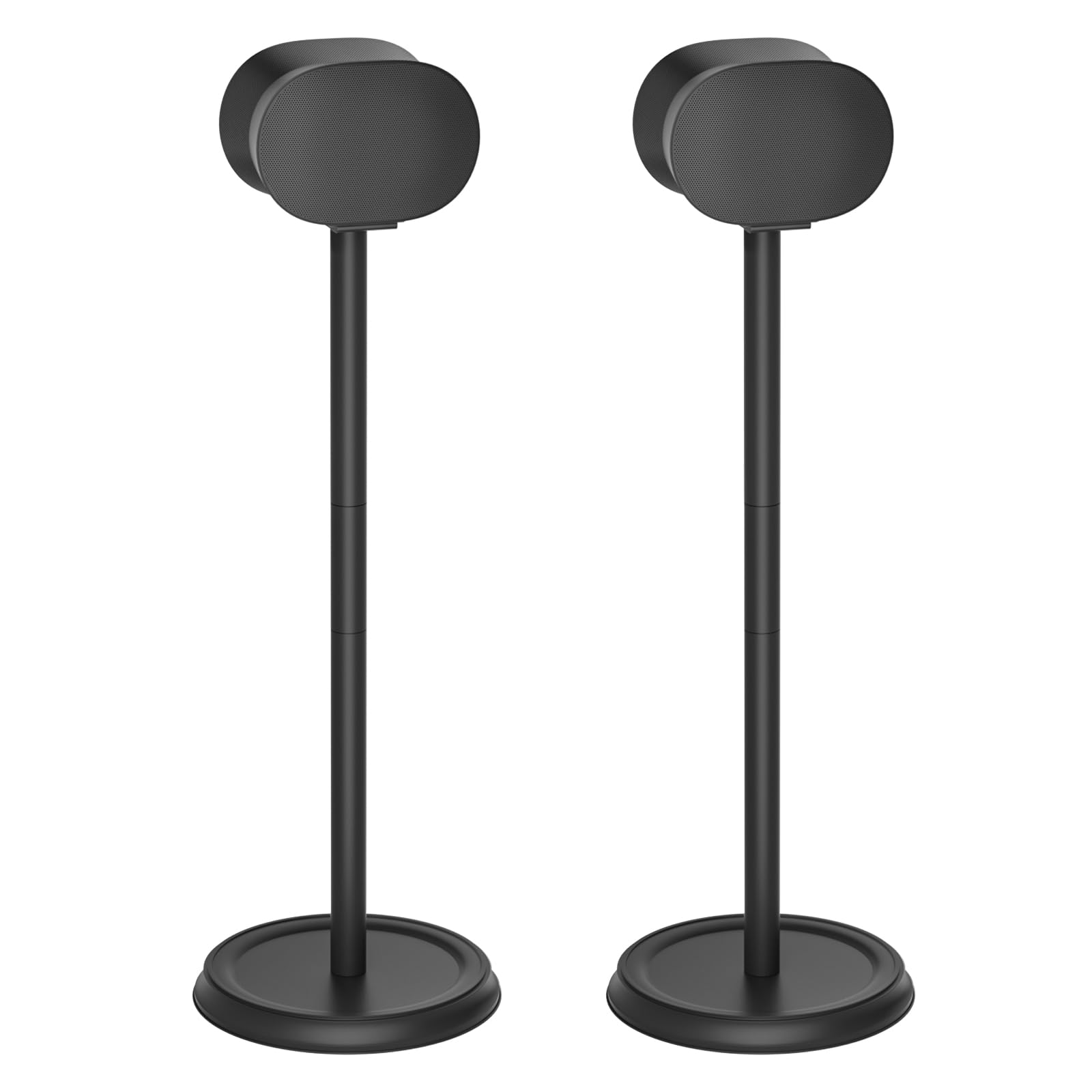 Heavy-Duty Speaker Stand for Sonos Era 300 Stand with Cable Management Floor Speaker Stands for Sonos Era 300 Speaker Stand for Easy and Secure Mounting-2 Pack,Black