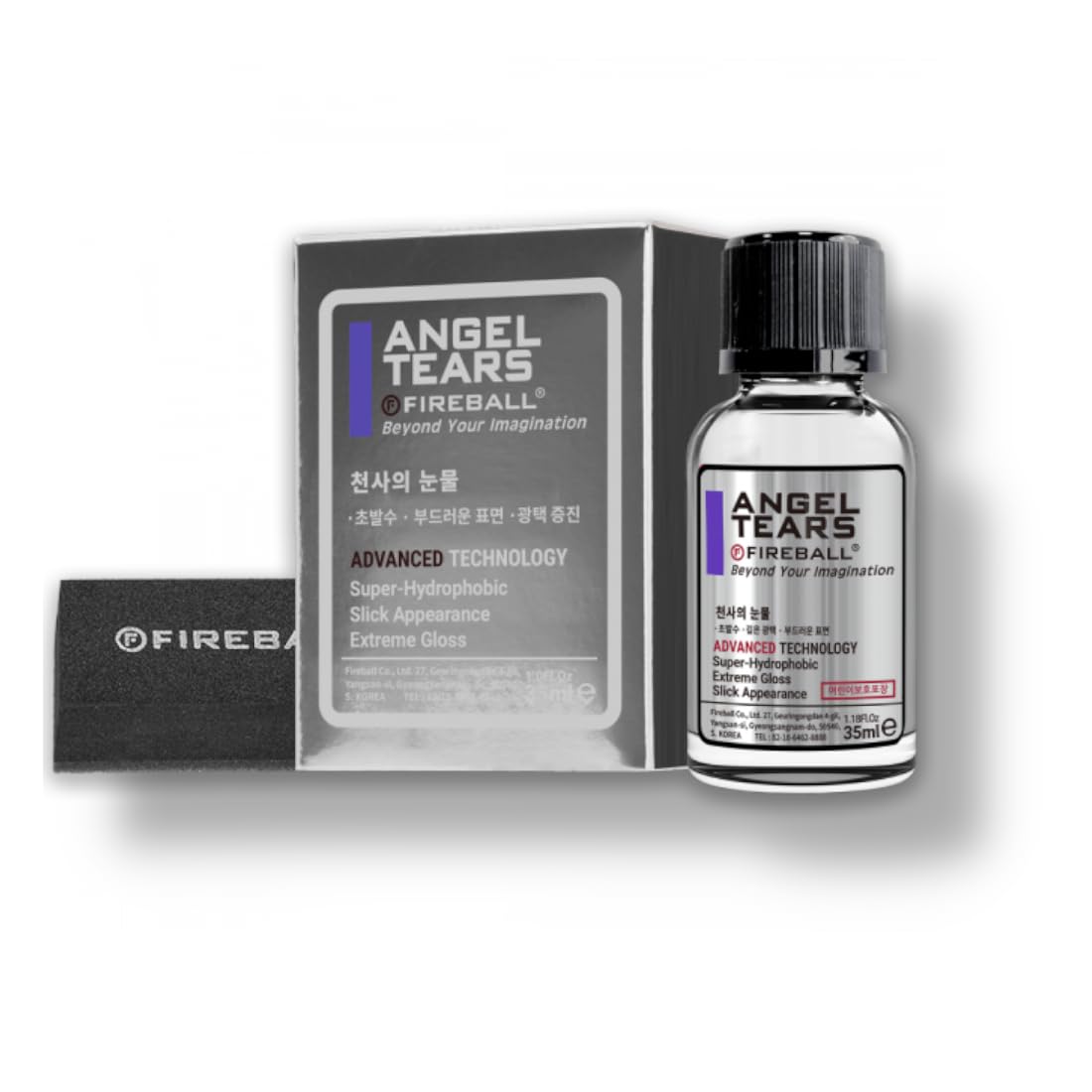 Fireball Angel Tears Keramik Beschichtung Set - Einstiegs Lack Keramik Beschichtung - SiO2 Coating - Ultra Nano Effekt