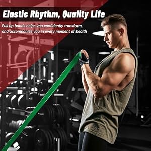 5-Level Resistance Bands for Working Out, Pull Up Assistance Bands — photo 6 of 6