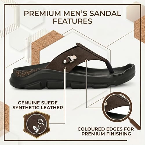 Image of All Seasons Men's Slippers Breathable, Soft-Lined, and Non-Slip for Durability Indoors or Outdoors All Year Long