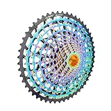 cassette xx1 vs x01 Hecho de aleación de aluminio 7075, este casete es excepcionalmente fuerte y resistente al desgaste, y tiene un muy buen equilibrio entre peso y resistencia.