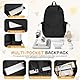 HYC00 Schultaschen Teenager Mädchen Schulrucksack,Schulranzen Rucksack Mädchen Teenager Schule College-Rucksack Damen Casual Daypack Tagesrucksack Laptop Rucksack 15.6 zoll Damen Backpack,Schwarz L