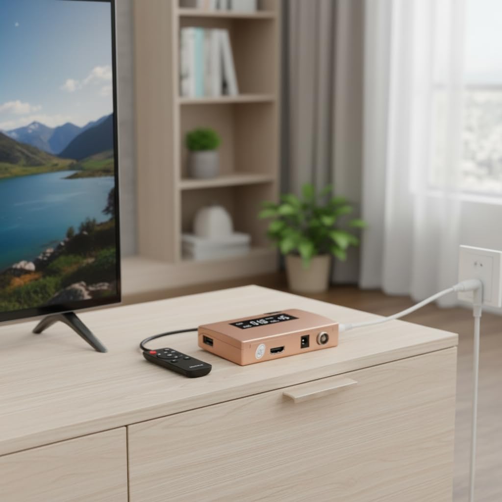 RF zu HDMI Konverter HDMI zu RF Modulator Analoger TV Empfänger Adapter HD Modulator mit Fernbedienung für alle Port TVS Projectors Multimedia Teaching Network