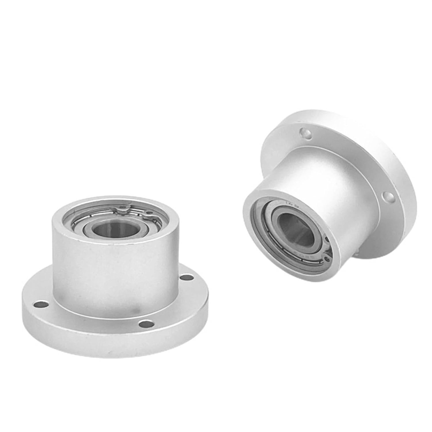 1pcs Round Flange Block Seat with Housings Double Bearing Type Mounted Precision Balls Ring Dia 5 6 8 10 12mm (Color : 1pcs, Size : 6900ZZ 10-25)