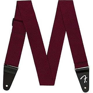Fender 099-1445-406 Sangle en tweed moderne, 2″, noir/rouge - Les Beatles, Paul McCartney, John Lennon, RIngo Starr, George Harrison Fender 099-1445-406 Sangle en tweed moderne, 2", noir/rouge – Image 3