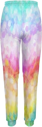 Miniatura 6 de Painted Rainbow Casual Sweatpants for Women High Waisted Jogger Pants Sport Trousers with Pockets