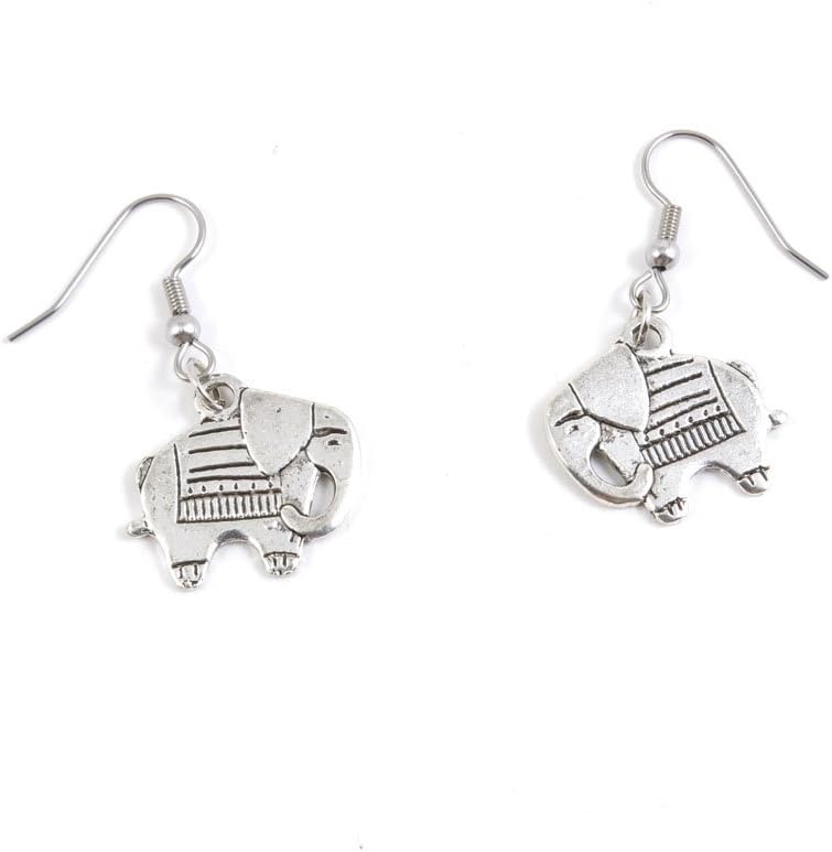 25 Pairs Thai Elephant Ear Hooks Earring Supply Jewelry Making Charms Y9FT2