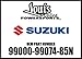 Suzuki Boulevard M50 Billet Passenger Backrest Mounting Hardware 2013-2016