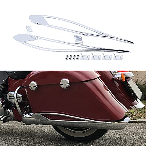 Rieles protectores cromados Pinnacle para maletas Indian Chieftain 2016-2025 y modelos relacionados miniatura 5