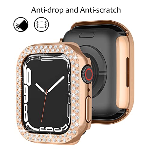 DEALELE Bands and Case Compatible with Apple Watch Series 9/8 / 7 (41mm) - Image 3