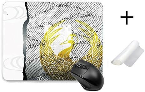 Amazon マウスパッド おしゃれ 刀剣 人気 鶴丸 刀紋 キャラクター 和風 かっこいい 滑り止めマウスパッド 22cm 18cm マウスパッド 通販