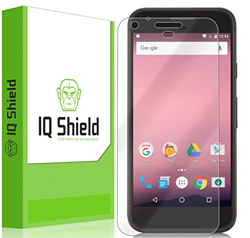 IQShield Screen Protector Compatible with Google Pixel XL (5.5 inch) LiquidSkin Anti-Bubble Clear TPU Film