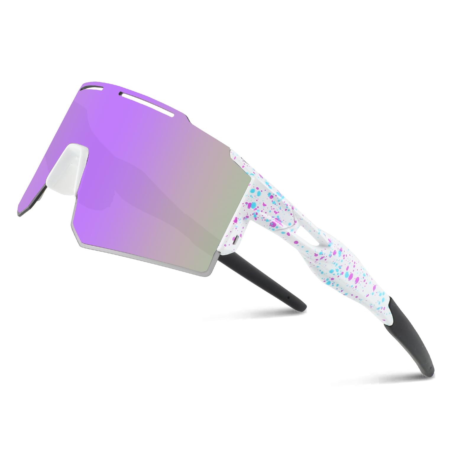 Gafas de Sol deportivas polarizadas Gafas de sol a prueba de polvo a prueba de viento antireflejo antiniebla Gafas de Ciclismo para Hombres y Mujeres