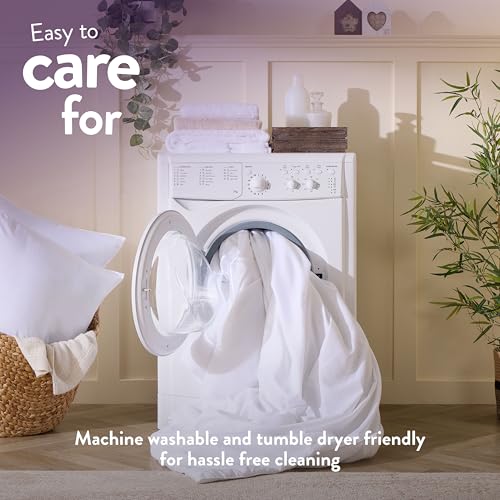 Slumberdown Cosy Nights 15 Tog Double Duvet - Thick, Extra Warm & Snuggly Double Quilt for Cold Winter Nights | UK-Made, Soft-Touch, Non-Allergenic & Washable (200 x 200cm) - Image 8