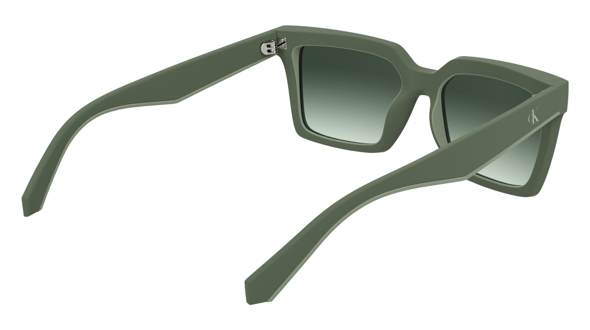 Calvin Klein Jeans Unisex Adult Sunglasses CKJ25602S - Matte Sage with Gradient Green Lens