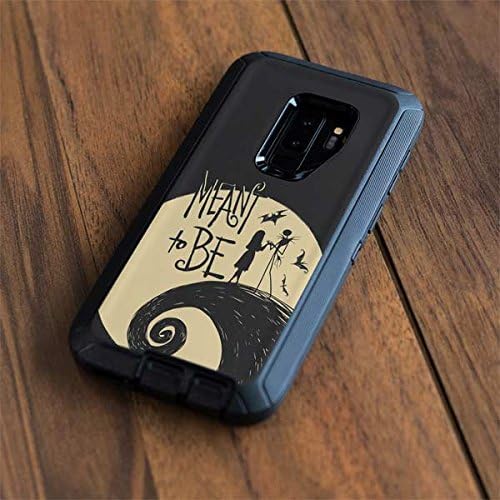 Skinit Decal Phone Skin Compatible with OtterBox Defender Galaxy S9 Plus - Officially Licensed Disney The Nightmare Before Christmas Jack and Sally Meant to Be Design