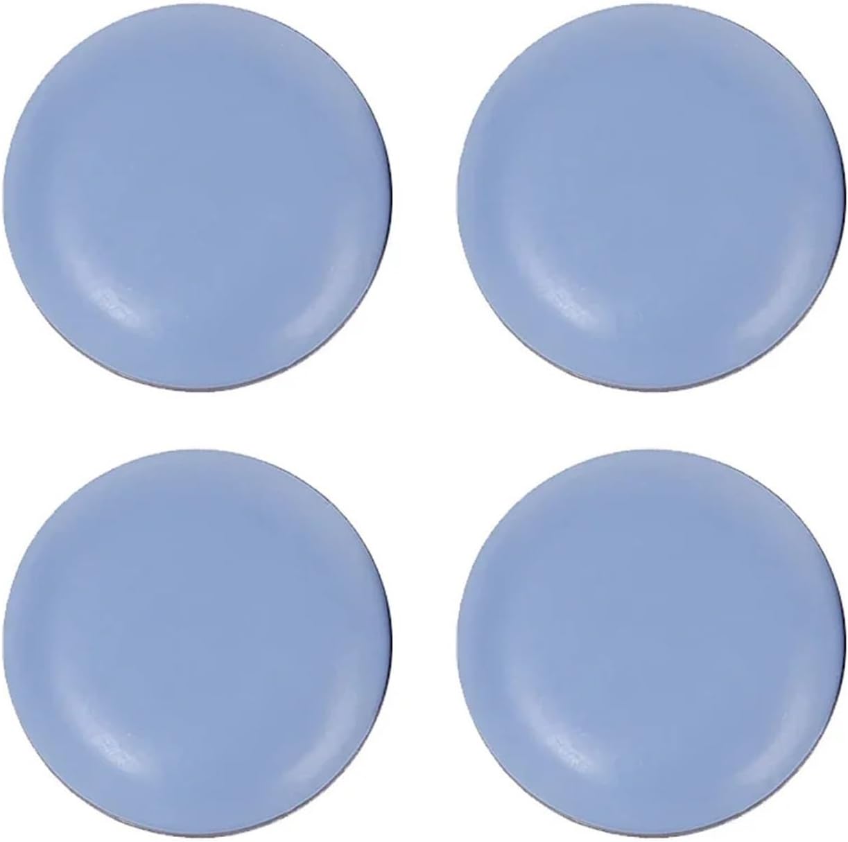Furniture Sliders for Carpet 100PCS Chair Slider Pads Anti Scratch Floor Protector Mat Table Leg Sliding Block Self Adhesive Furniture(Round)