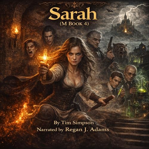 Sarah Audiolibro Por Tim Simpson arte de portada