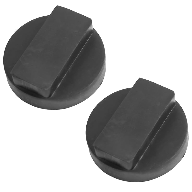 Adaptador de apoio de borracha para macaco de piso BMW e MINI AUTOXBERT 2 peças