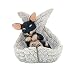 Blake Jensen Chihuahua: Precious Paw Prints From Heaven Wrapped In Angel Wings Figurine by The Hamilton Collection