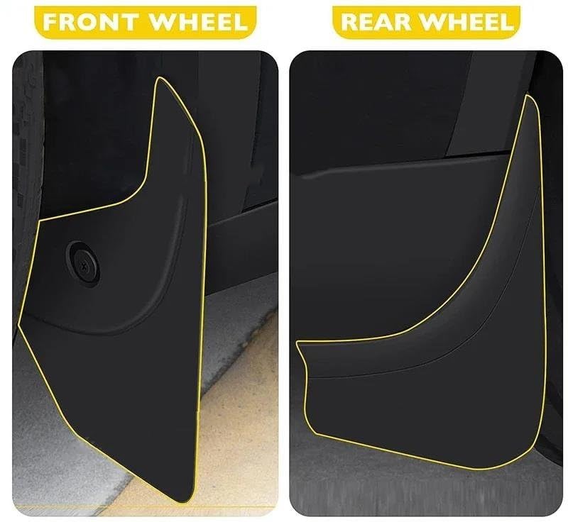 Bavettes luxe Tesla Model Y Juniper protection intégrale design origine - 3