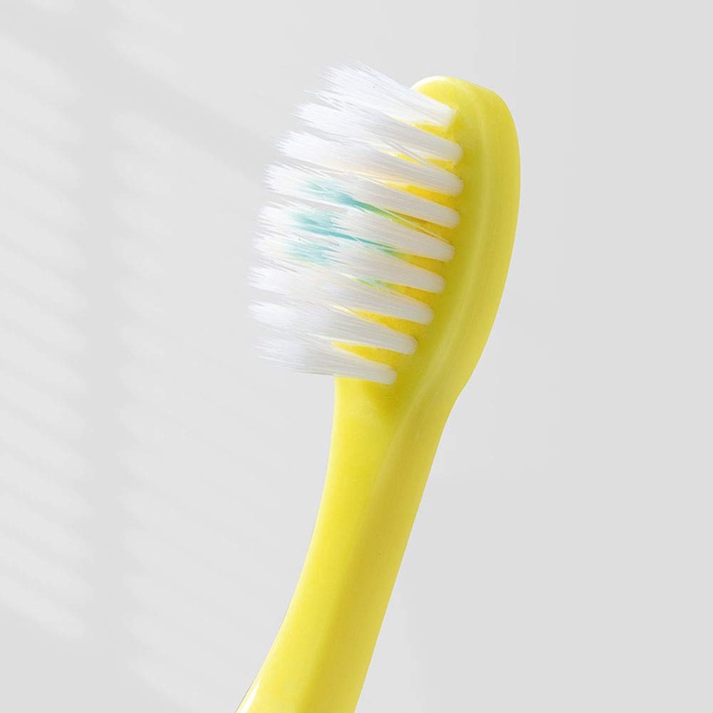 Cura Orale Spazzolino da Denti per Bambini con setole morbide, spazzolino Manuale per sorrisi Luminosi e Denti e Gengive sani, Confezione da 3 spazzolini per Bambini dai 3 ai 6 Anni Regalo