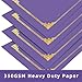 HAUTOCO 30 Packs Certificate Holders, Purple Diploma Holders, Document Award Covers Certificate Folders with Gold Foil Border for 8.5x11 Letter Size