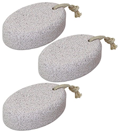 Iconikal Large Pumice Bath Abrasive For Men - 3 Pack, Coarse