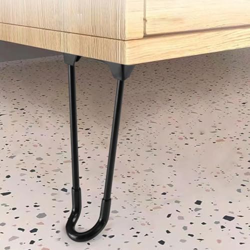 Patas de mesa plegables de 35cm, accesorios de horquilla para patas de escritorio DIY 5