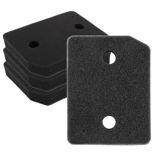 Wozzies 4 Filtro Compatibile con Miele Asciugatrice T1 9164761, Filtro per Asciugatrice a Pompa di Calore, Fine-Grosso, 207 x 157 x 30 mm, Filtri in Spugna, Filtri per Lanugine