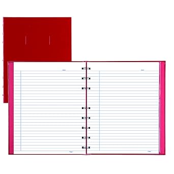 Blueline Notepro Composition Notebook, Red, 9.25 x 7.25 inches, 192 Ruled Pages A9C.83