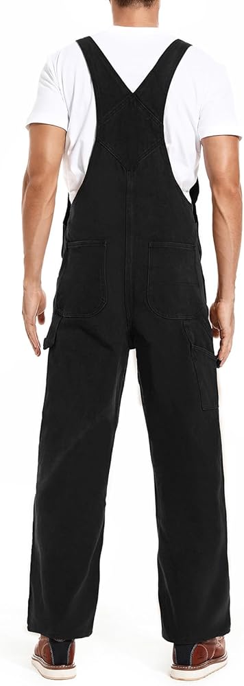 Amazon.com: HISEA Men's Relaxed Fit Duck Bib Overall with