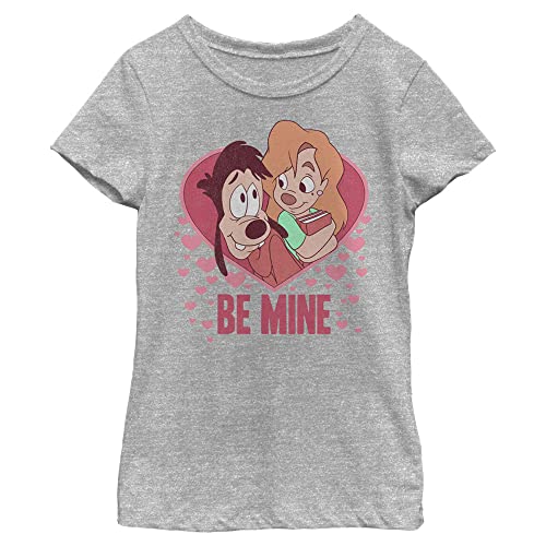 T-shirt Disney fille Max et Roxane vêtement Goofy Movie XL gris
