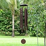 Vanquer Large Wind Chimes for Outside Deep Tone - 48'' Wind Chimes Outdoor Clearance, Deep Tone, Memorial, Sympathy Gift, Garden Patio, Home Décor, Bronze