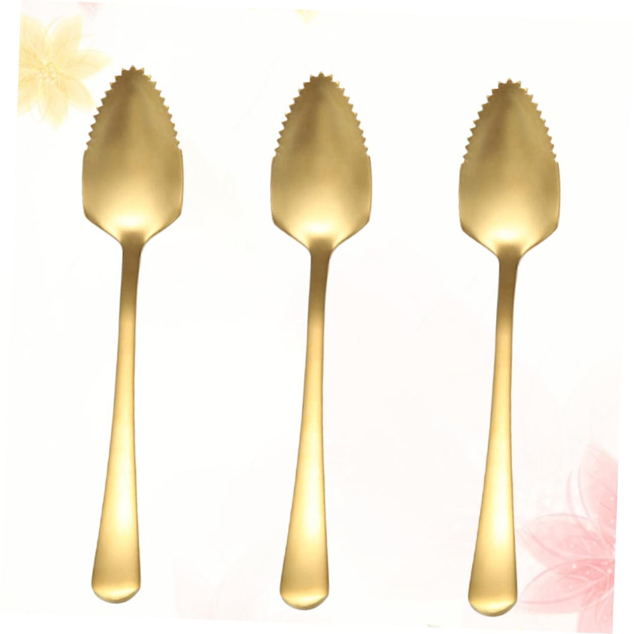 MAGICLULU 18pièces Cuillères à Dessert Acier Inoxydable De Cuillères Pour Fruits Et Glaces Ustensiles De Cuisine Résistants Et Élégants