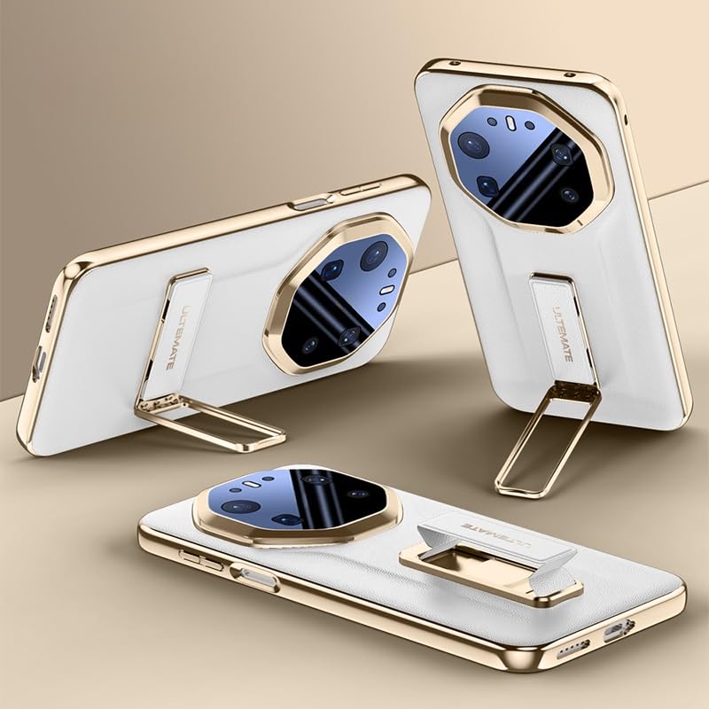 Protection appareil photo Huawei Mate 80 RS coque fine avec dragonne et béquille 2 en 1