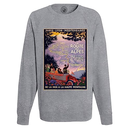 Voiture Affiche Poster Vintage : sweat haut de gamme pour vos week-ends en road-trip