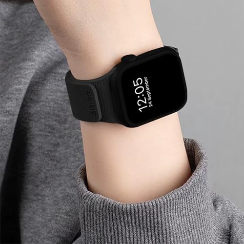 Image of GRIPP Pebble New Edition Premium Silicone Magnetic Watch Strap for 44mm /45mm /46mm /49mm, Watch Series 11 /10 /9 /8 /7 /6 /5 /4, SE 3 /2 /1, Ultra 3 /2 /1, Lightweight, Adjustable (Watch Not Included)