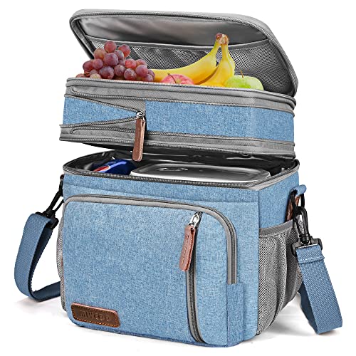 Isolierte Lunchtasche Mit Herzchen-Muster - Perfekt Für Büro, Schule & Picknick