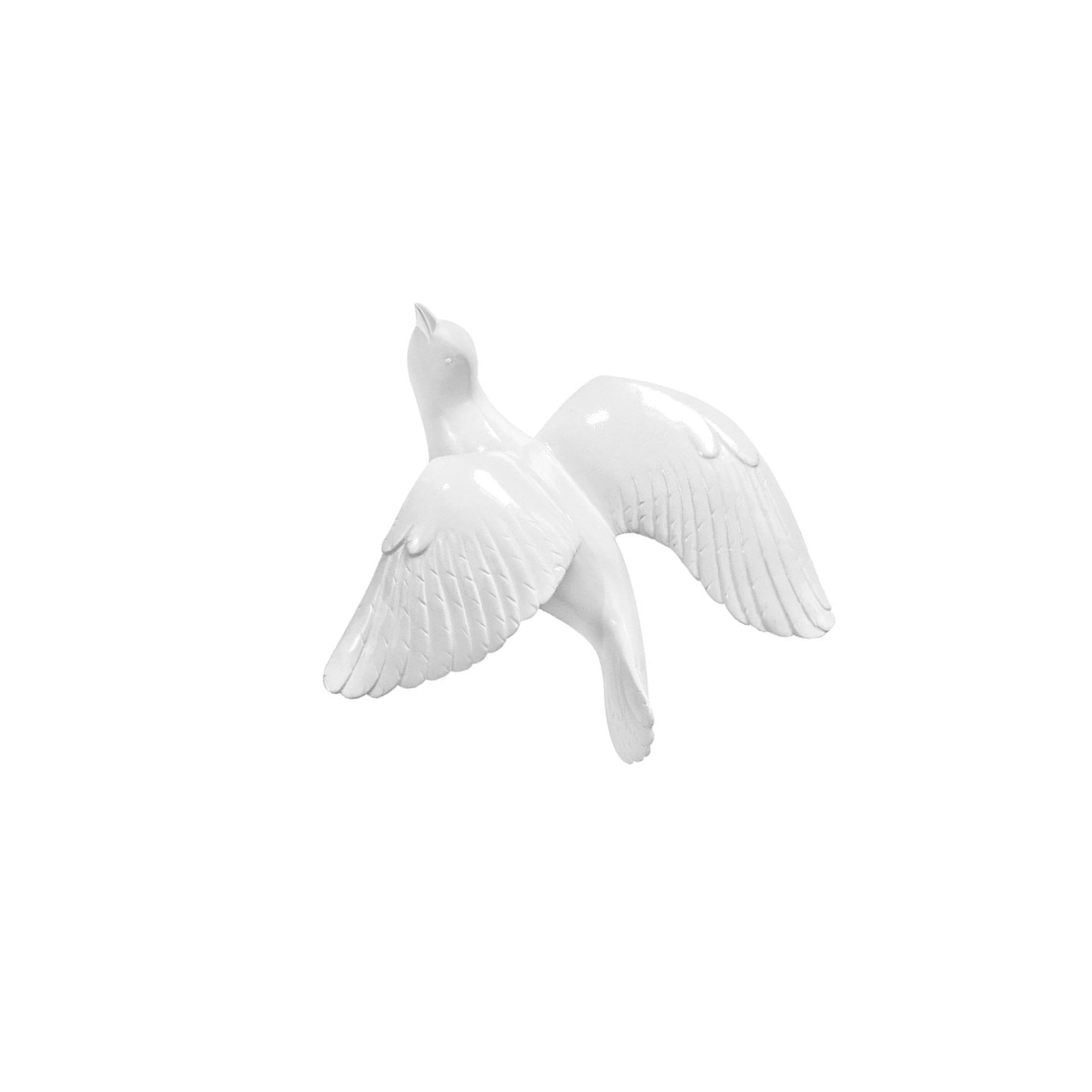 TWISAXC 3D Wall Art Ornament Resin Flying Swallow Birds Timeless Wall Sculpture For Nature Enthusiasts Or Café. Hanging Bird Statue Figurine WallSculptures