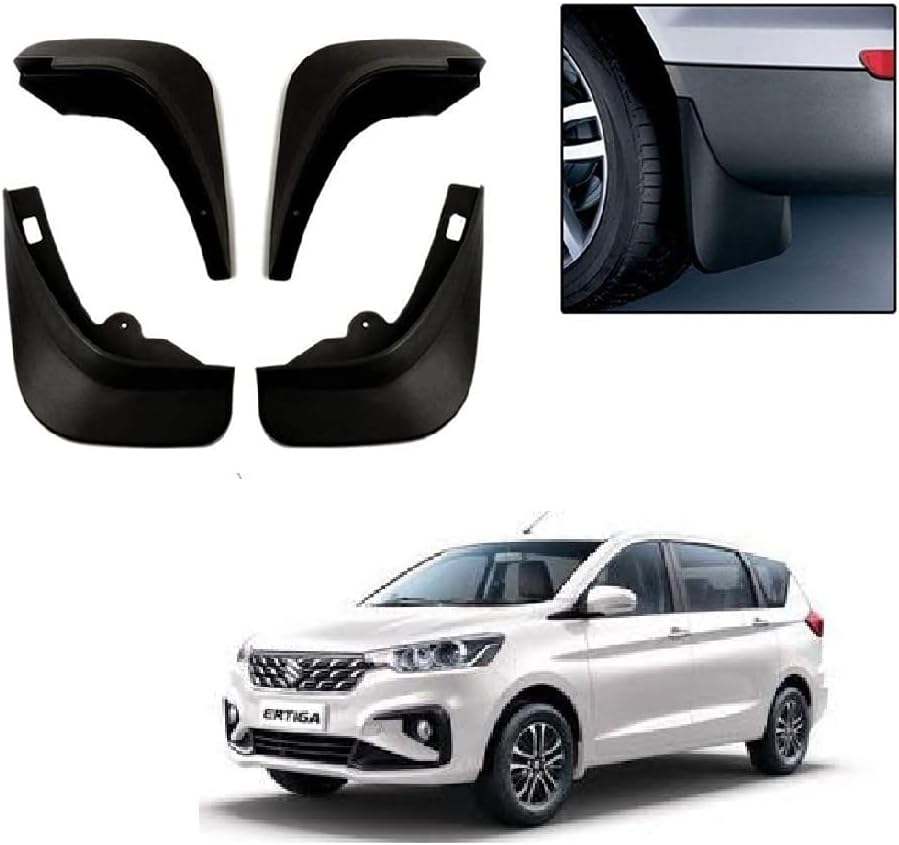 ROSHNEER Car Mud Flaps Mud Guard for COMPATIBLE ERTIGA (2019-2024) SET of 4 PCS