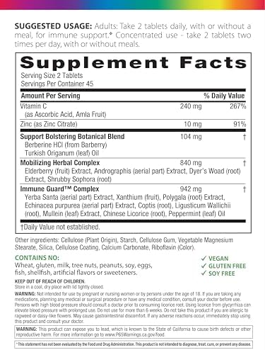 Rainbow Light Counter Attack Immune Defense Support Supplement for Adults — 사진 2