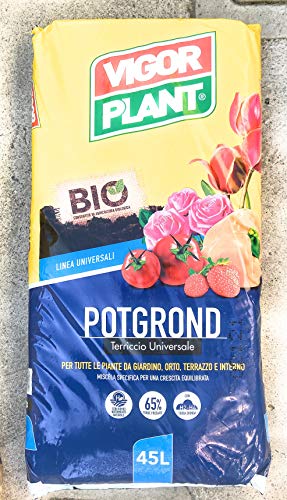 Sustrato universal Potground 45 l Bio para todas las plantas de jardín, huerto, terraza e interior Cover