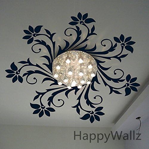 Amazon｜2016 NEW Flower Wall Sticker Flower Wall Decal DIY Ceiling Wall