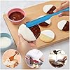 HOTEC Heat Resistant 600℉ Food Grade Silicone Rubber Spatula Set for Baking, Cooking, and Mixing Non Stick Dishwasher Safe BPA-Free Multicolor Set of 5 #2