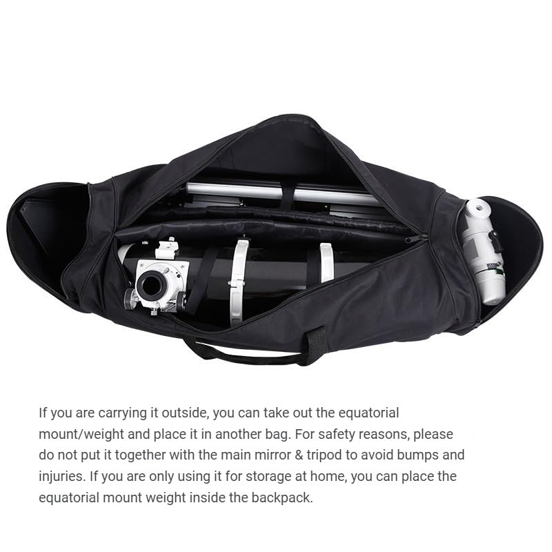 Accesorios para telescopios astronómicos: bolsa de nylon para 150EQ y 127EQ 6