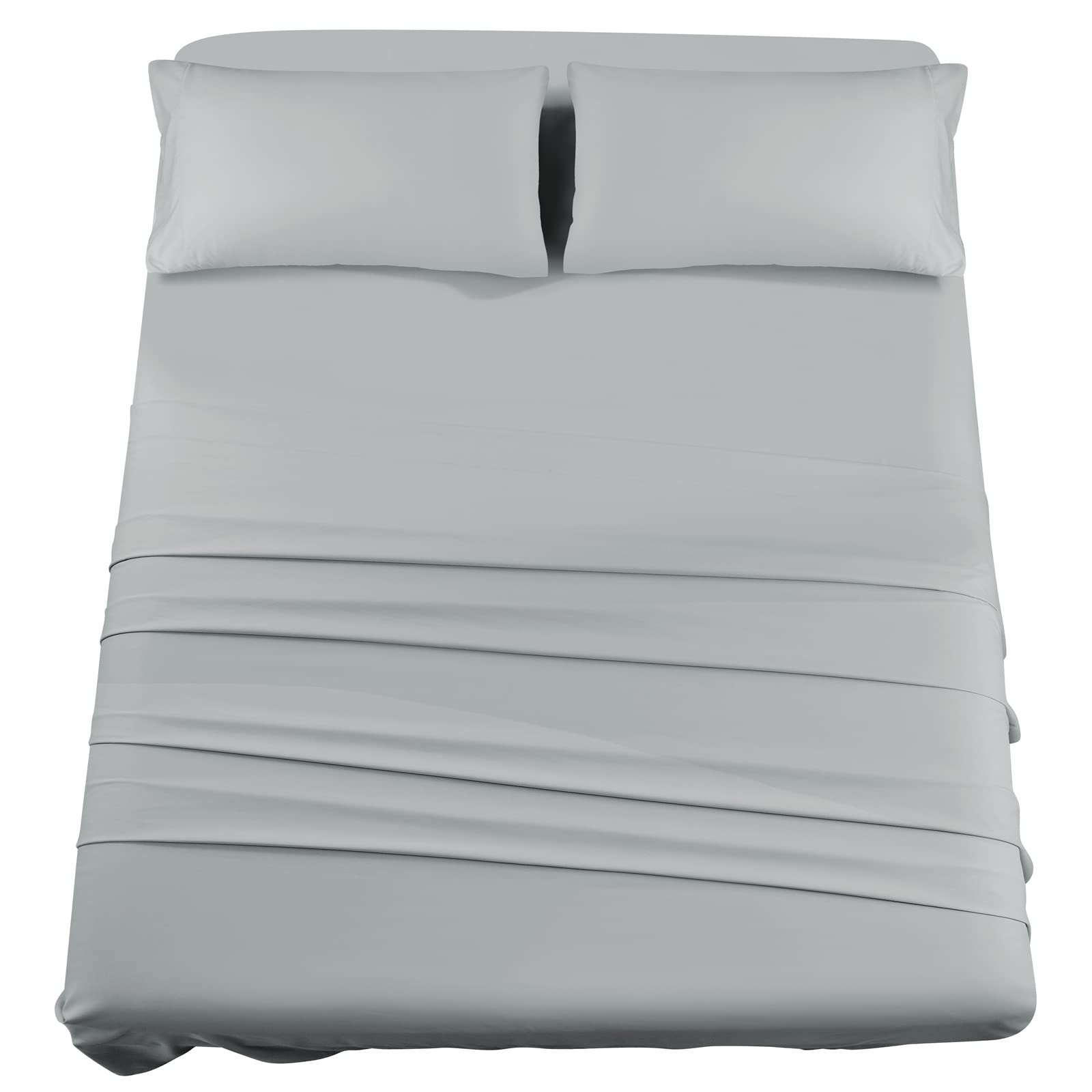 FreshCulture - Juego De Sábanas Tamaño King, Ultra Suaves Para Cama Tamaño King, Microfibra Cepillada, Bolsillos Profundos