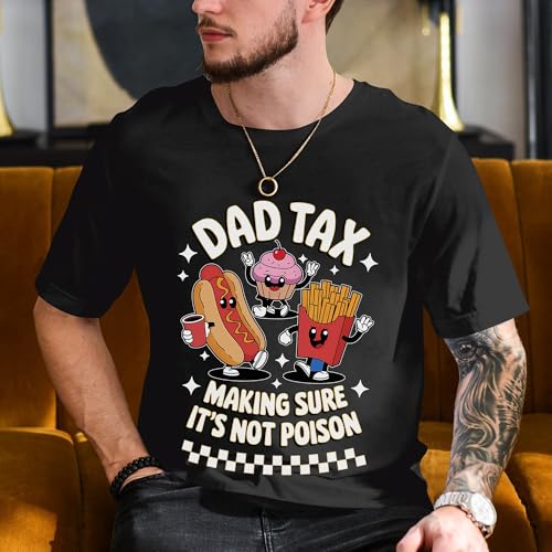 Image of Dad Tax Shirt - Cool Moms Club Shirts - Dad Tshirts - Mom T-Shirt