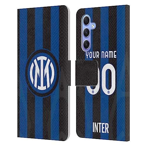 Coque portefeuille Inter Milan Samsung Galaxy A34 5G anti-choc cuir