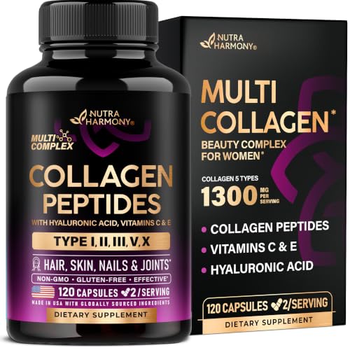 NutraHarmony Multi Collagen Peptides Capsules